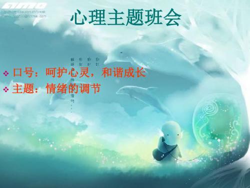 情绪的调节 PPT课件