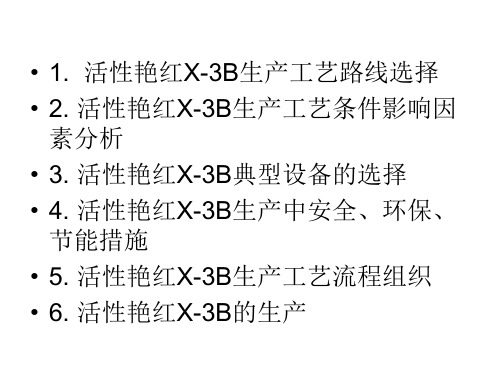 活性艳红X-3b