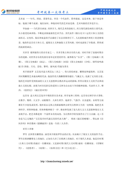 中国传媒大学艺术硕士备考要点(五)