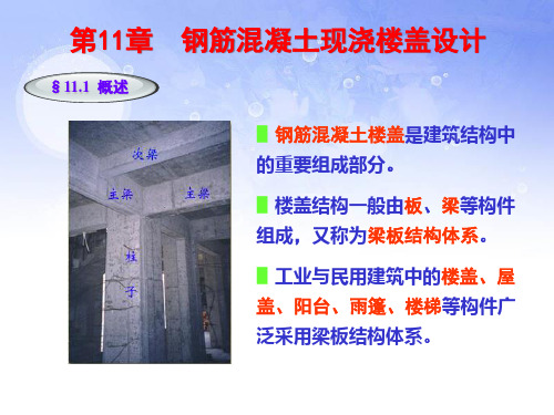 第11章楼盖13级剖析