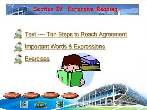 会展英语 Unit8 Section IV. Reading