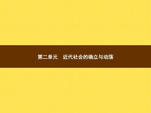 九年级上册北师大版历史课件第8课 改变世界面貌的蒸汽革命 (共15张PPT)