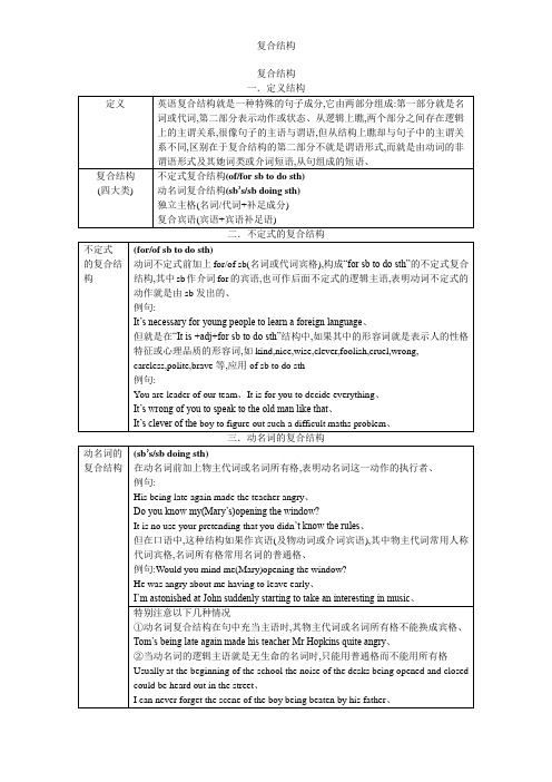 复合结构