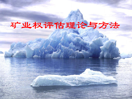 矿业权评估概论(1)