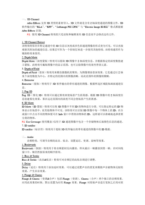 After Effects CS5特效
