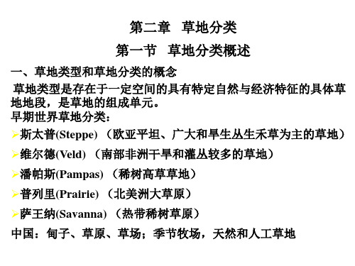 草地资源调查与规划第二章