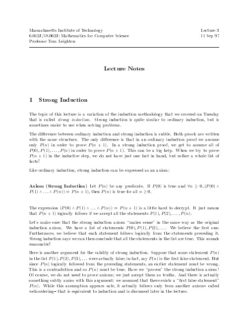 MIT基础数学讲义(计算机系)lecture3