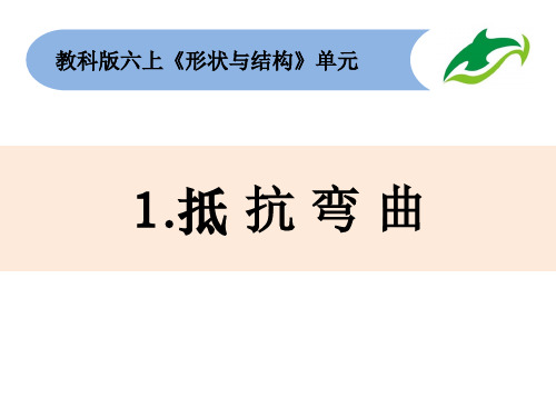 六上2-1《抵抗弯曲》课件1