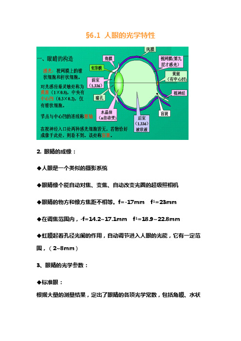 6.1_人眼的光学特性