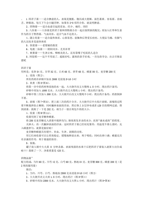 养身膏方
