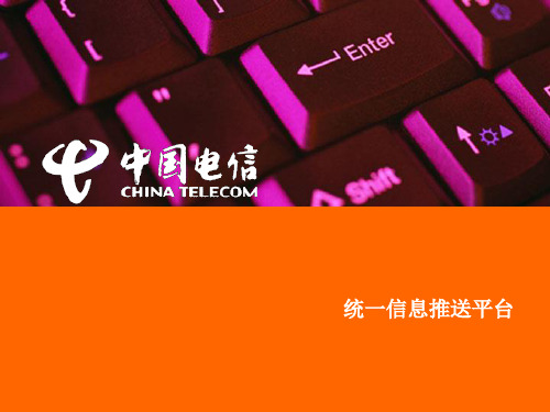 浙江电信统一信息推送平台方案