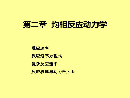 反应工程第二章2四川大学化学反应工程.ppt