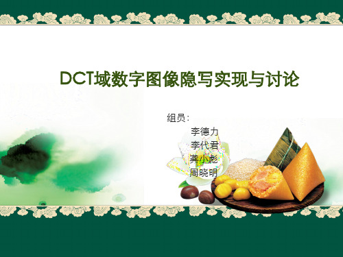DCT域数字图像隐写实现与讨论