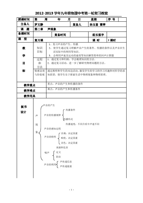 2014物理第一轮复习教案定稿 (3)