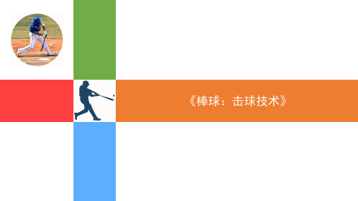 《棒球：击球技术》