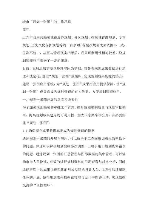城市规划一张图