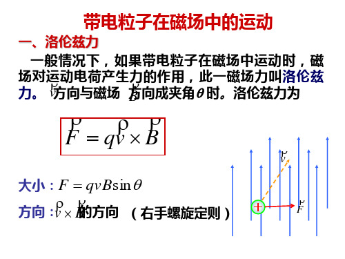 洛伦兹力和安培力