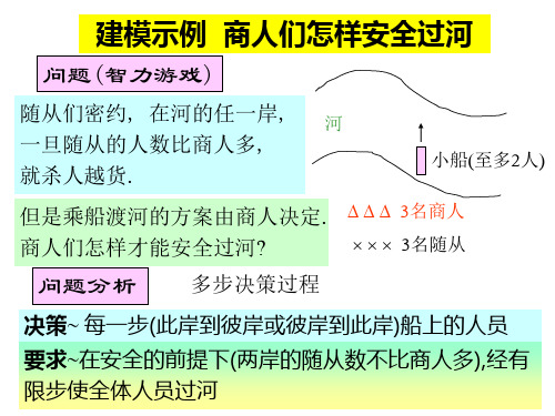 关于商人渡河的数学建模