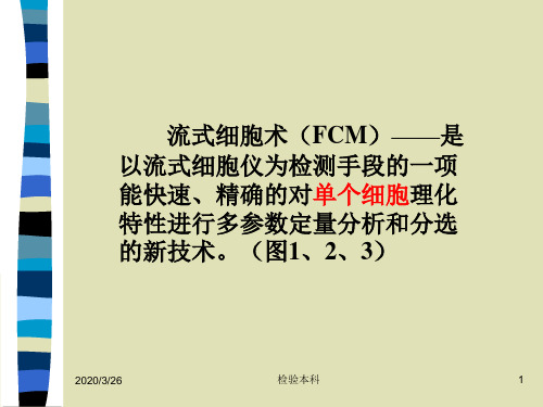 流式细胞仪分析49页PPT文档