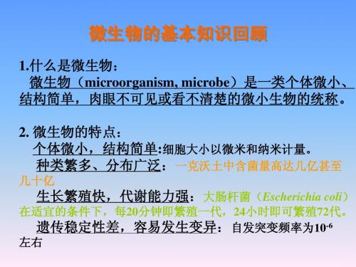 2010药典微生物培训资料