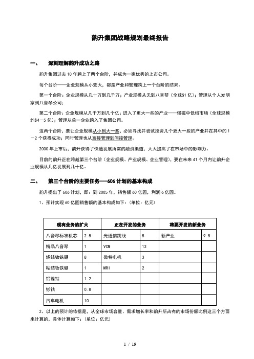 远卓—浙江宁波韵升—中期报告NV704