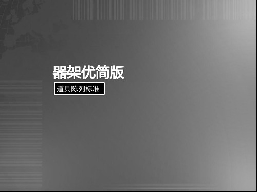 鞋服店铺优化超简版器架陈列布局指引