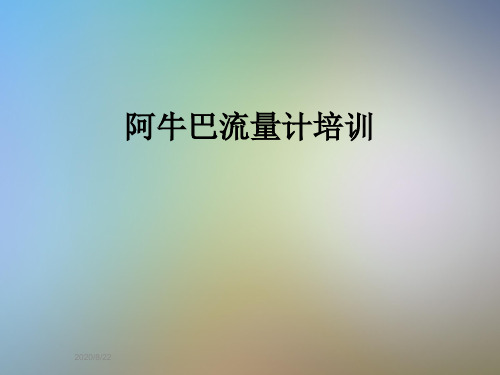 阿牛巴流量计培训