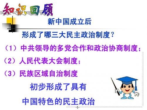 第21民主政治建设的曲折发展的教案