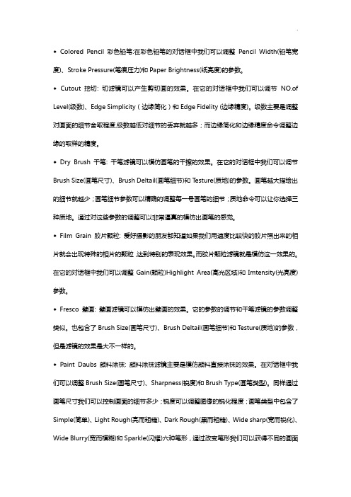 PS中的名词解释