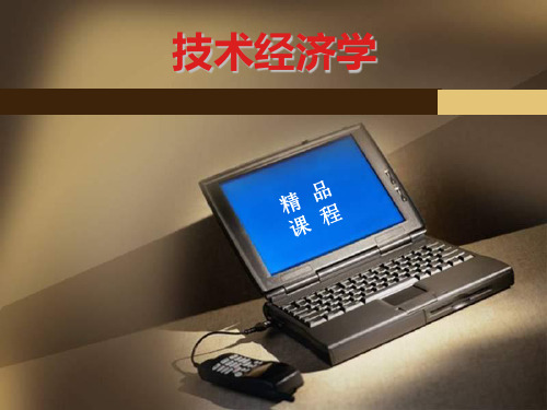 技术经济学(刘秋华3版) 技术经济第5章