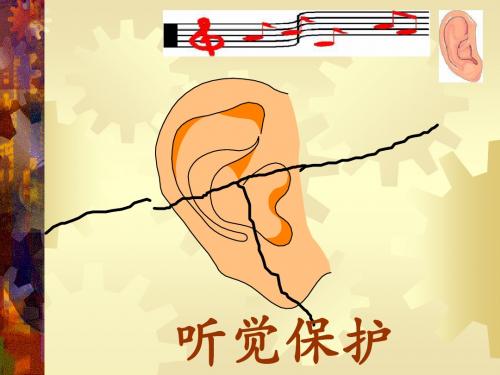 听力防护专题讲座PPT.