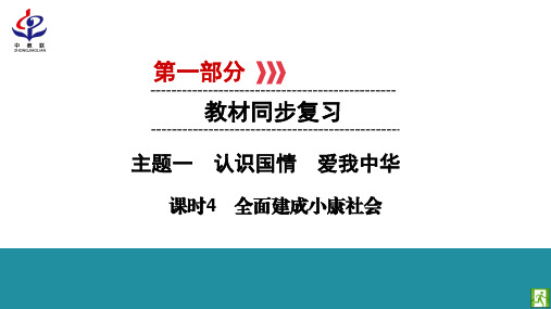 课时4   全面建成小康社会     同步PPT课件    部编(统编)版九年级下《道德与法治》