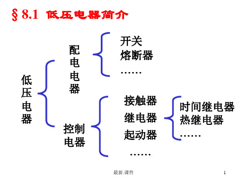 模板继电器接触器控原理图.ppt