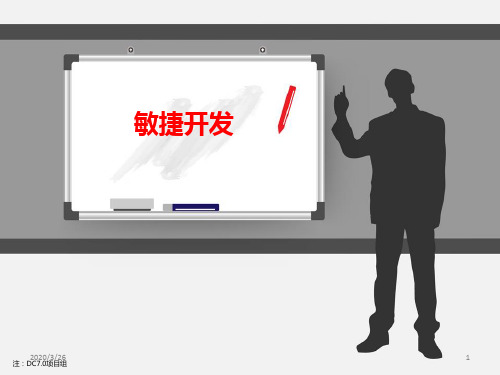 敏捷开发(分享篇)PPT