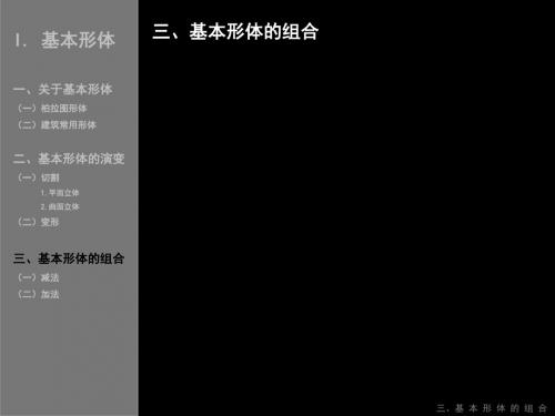820-三、基本形体的组合