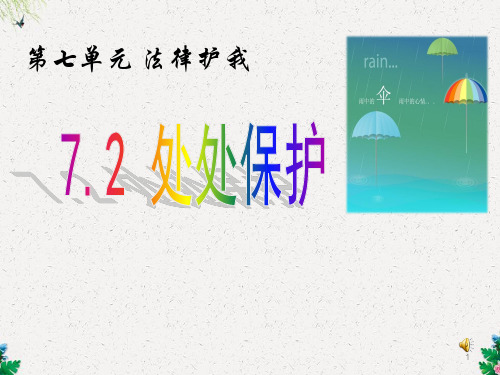初一政治课件 处处保护(1)