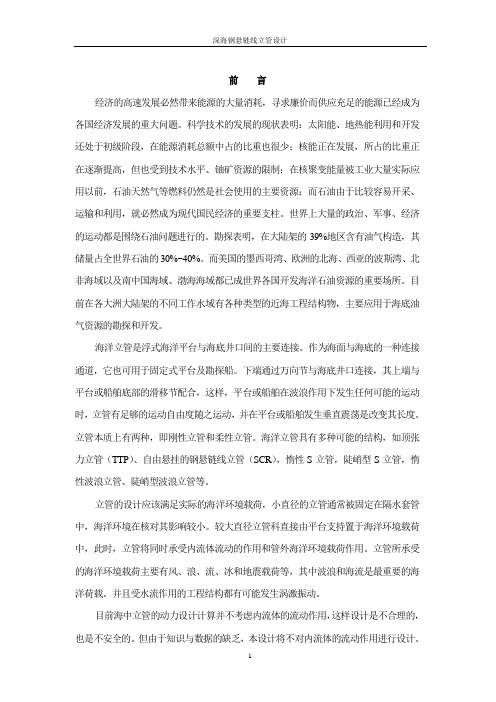 课程设计实例-海底管道立管.