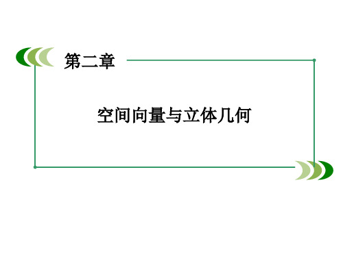 高中数学课件-2.4用向量讨论垂直与平行 课件(北师大版选修2-1)