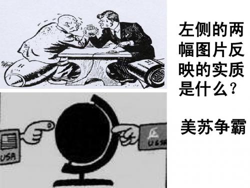 人民版选修3专题四第四课紧张对抗中的缓和与对话
