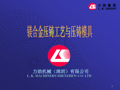 镁合金压铸工艺与压铸模具ppt课件