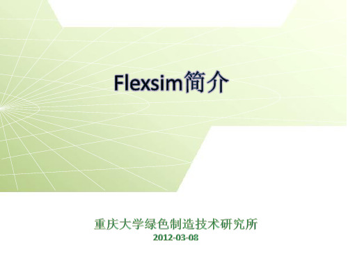 Flexsim简介