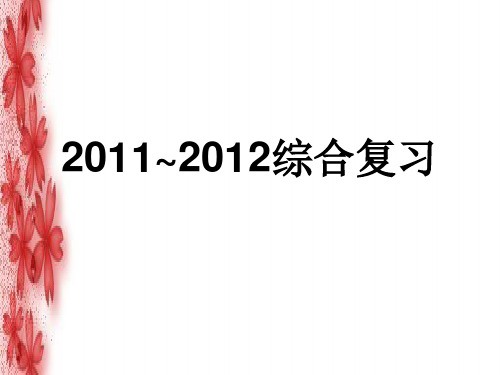 ~综合复习PPT课件
