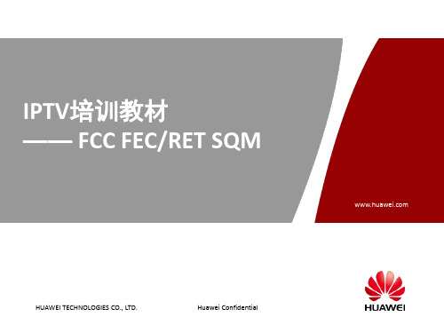 IPTV培训教材 - FCC FEC RET SQM