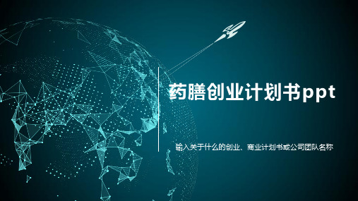 药膳创业计划书ppt