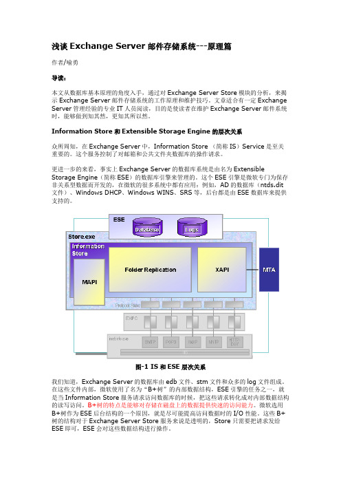 Exchange原理和结构