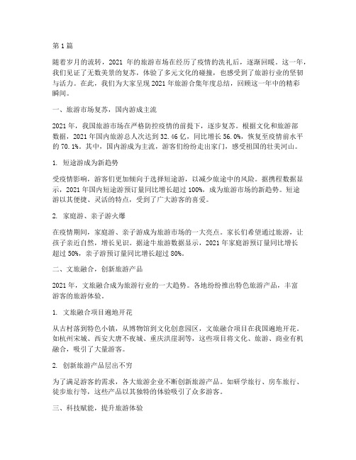 旅游合集年度总结范文(3篇)