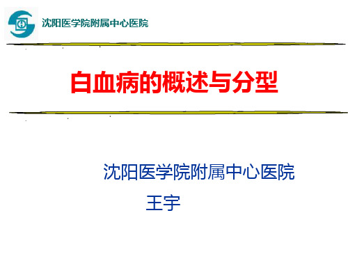 急性白血病分型PPT课件