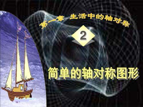 生活中的轴对称2