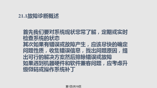 AIX故障诊断及处理PPT教学课件