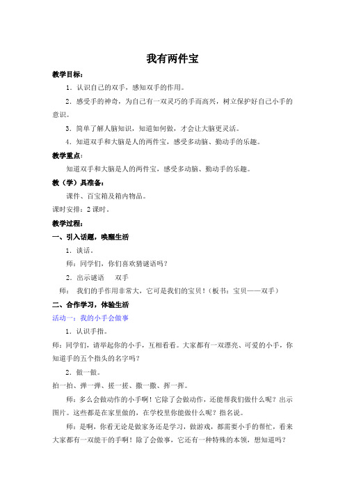 我有两件宝优质课教案优秀 (4)